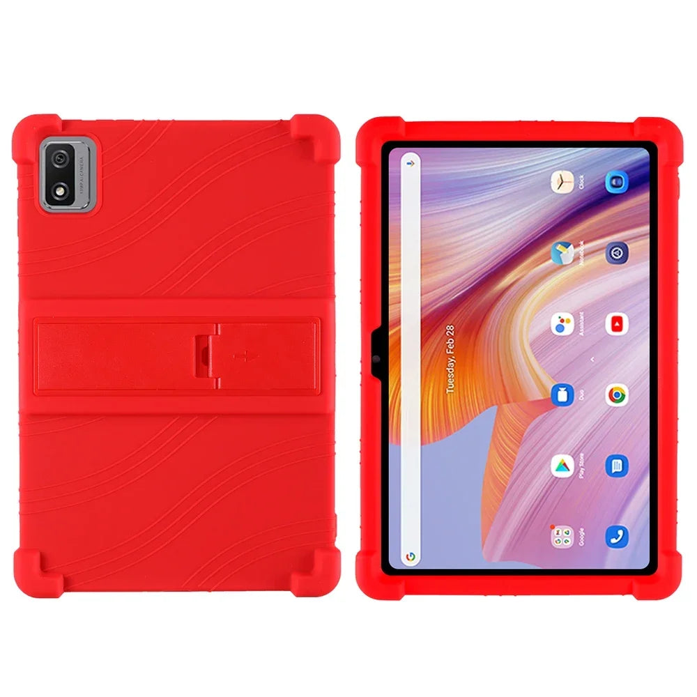 For CHUWI Hi10 XPro 2023 10.1" Tablet Shockproof Cover Tablet Kids Soft Android 13 Tablet Silicon Stand Protective Shell