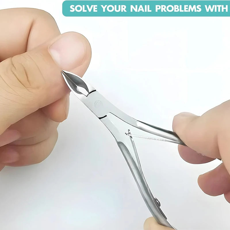 Cutters Tool Cuticle Nippers Nail Manicure Scissors Cuticle Clippers Trimmer Dead Skin Remover Pedicure Stainless Steel