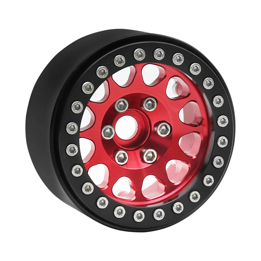 Metal 1.9 Beadlock Wheel Rim Hub for 1/10 Hsp Redcat Rc4wd WRAITH Tamiya Axial SCX10 D90 HPI RC Car Spare Part