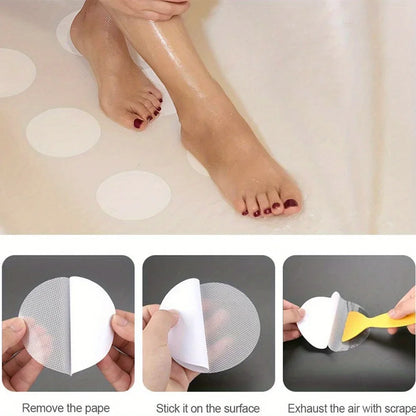 6/12/24/36/40 Pcs Anti Slip Strips Shower Stickers Colored Non Slip Bath Safety Strips for Bathtub Shower Stairs Floor