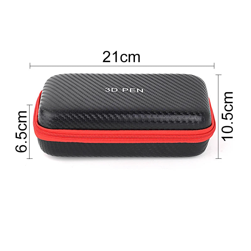 3D Printing Pens Storage Bag Waterproof Digital Electronic Organizer Portable Large Capacity 3D Priting Pen Case Box Accessory
