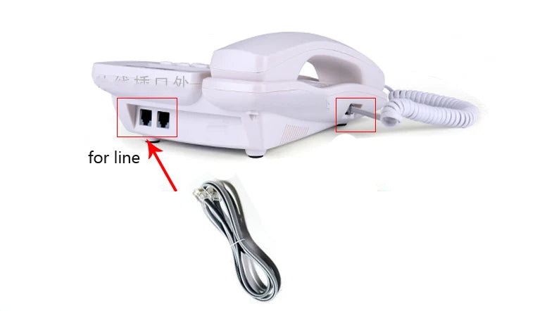 cordless Answering Machine 2.4G Corded Phone Handset  office home hotel Long Range Wireless Telephone 1- 4 handstes table phone