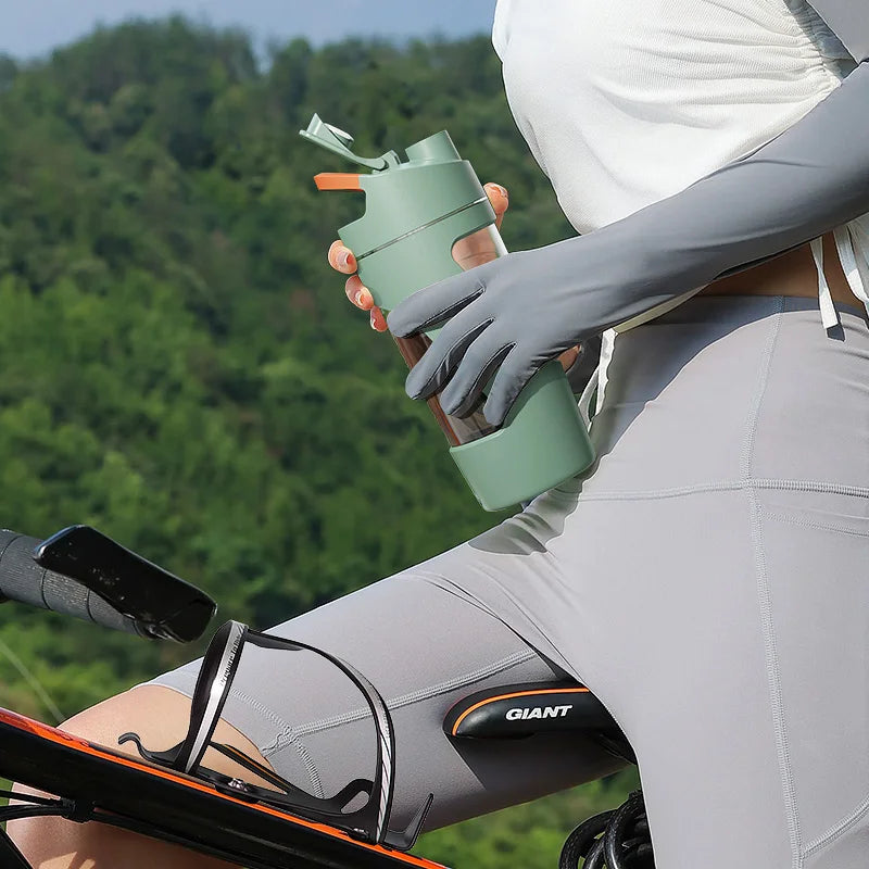 Electric Shaker Bottle Blender Holds upto 700ml  | Portable Pre Workout Whey Protein Drink Cup | Mixes Cocktails Smoothies Shake