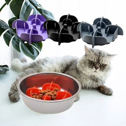Practical Silicone Dog Slow Feeder Safe Soft Pet Slow Food Bowl Nonslip Anti Choking Puppy Feeding Bowl for Pet