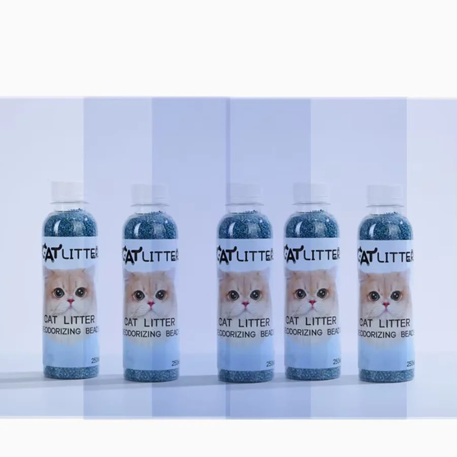5pcs Pet Cat Litter Box Deodorant Beads To Remove Odors  Deodorant Deodorant Granules Cat Litter Box Anti-odor Beads