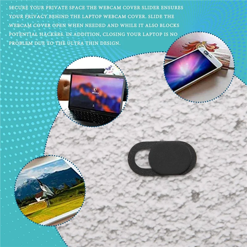 AAAEL-24 Pack Webcam Cover Slide Privacy Protection Ultra Thin Laptop Camera Cover For Computer Pro Smartphone