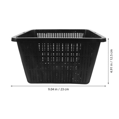 2pcs Hydroponic Pots For Vegetable Cultivation Plastic Planting Baskets Floating Pond Planter Pots For Gardening Aquatic Plants