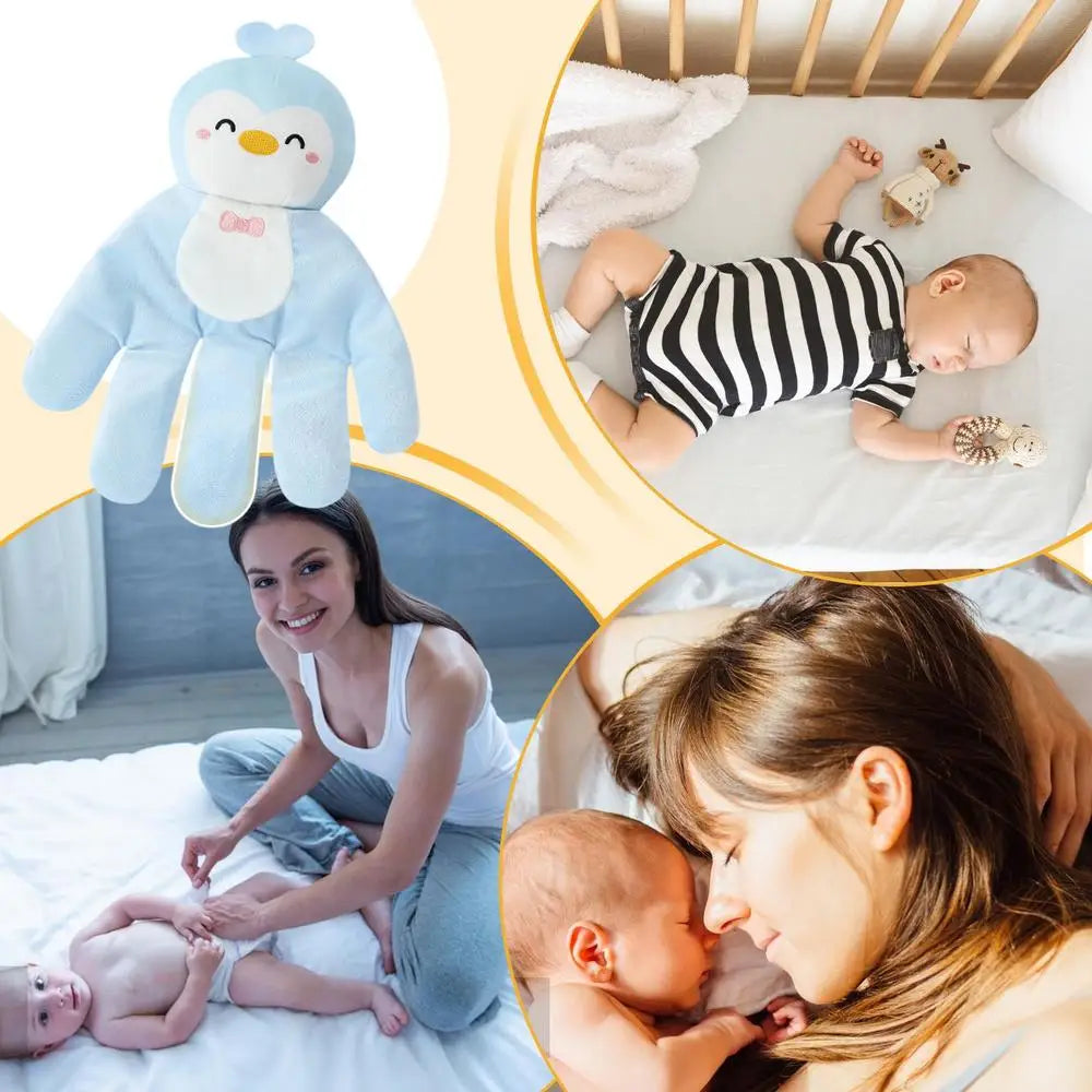 Baby Soothing Palm Cartoon Animal Remote Control Electric Sleeping Patting Palm Baby Soothing Cushion For Baby Sleep Aid Palm