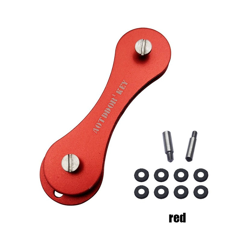 Key Organizer Holder Door Key Pocket Organization Tool Key Clip with Pocket Clip 3 Sets Screw