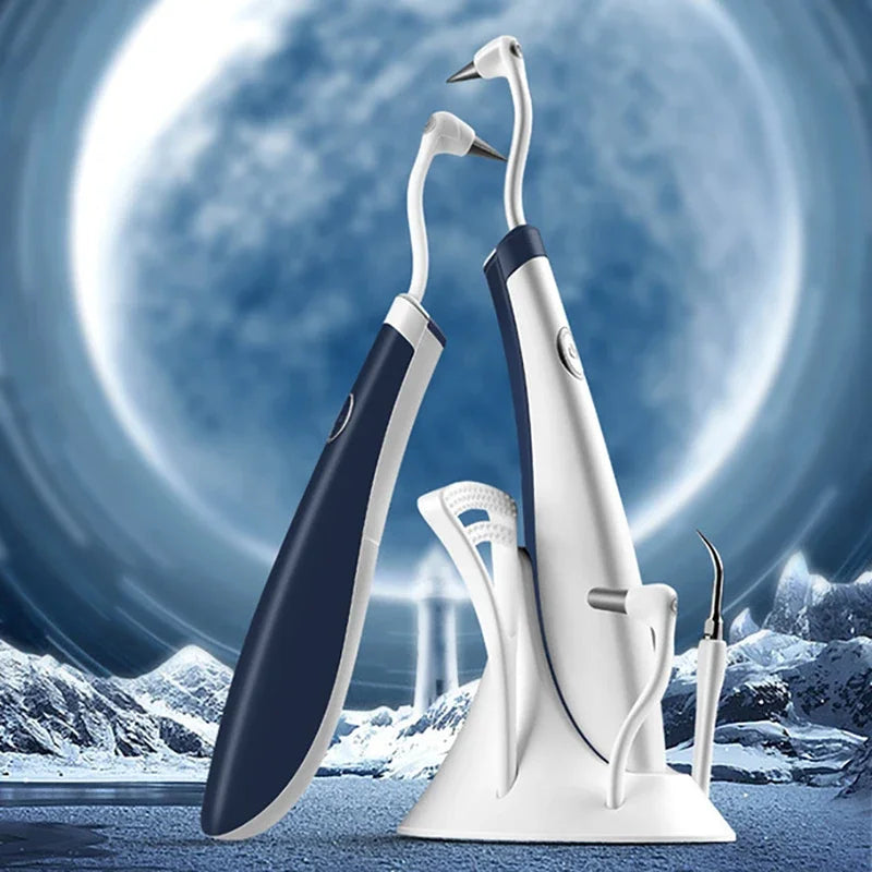 Water Flosser Cordless Dental Oral Irrigator for Teeth with LED Light and 3 / 5 Jet Tips, 4 Modes, Dental Calculus Remover