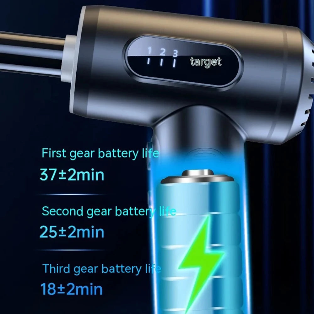 50000RPM Car Vacuum Cleaner Handheld Powerful Pump Mini Cordless Cleaner Super Strong Robot Wireless Vacuum Cleaner And Blower