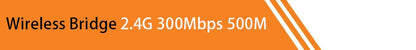 Huitenda Wireless WiFi Bridge 2.4GHz/5GHz Dual Band WiFi Extender Repeater Network Bridge Router 500m-5km Long Range Coverage