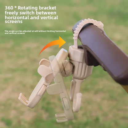 Universal Hook & Phone Holder - for Baby Strollers, Electric Bikes, and Stroller Hooks, Multi - function Hanging Bag Hook