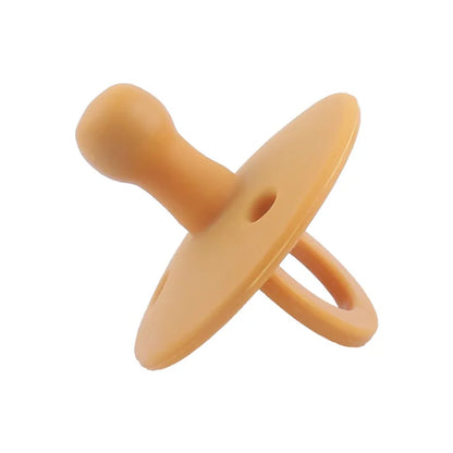 Baby Silicone Pacifier Newborn Infant Chewing Supplies Nipple Dummy Soft Teether Toy Food Grade Silicone Nursing Accessories