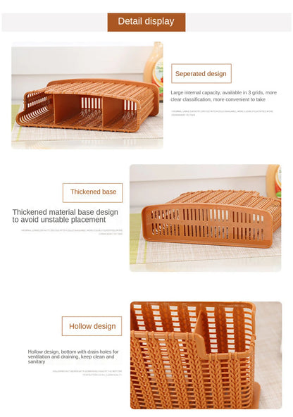 Utensil Drying Racks Knife Stand Drain Rack Cutlery Organizer Spoon Fork Chopstick Holder Kitchenware Tray for Kitchen Organizer