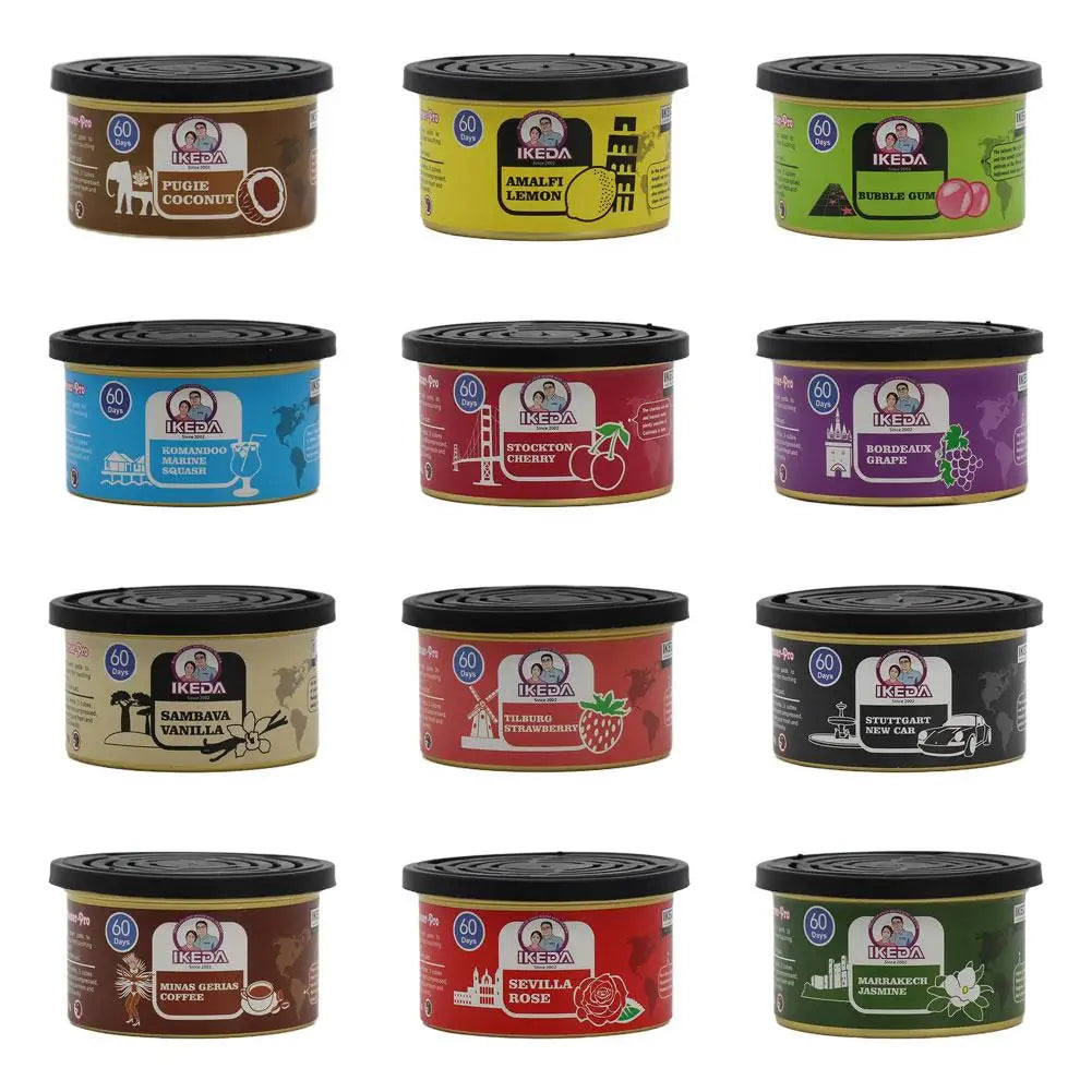 Car Air Freshene Organic Wood Fiber Aromatherapy Cans For Home Odor Eliminator Essential Long-Lasting Auto Ornaments Tools