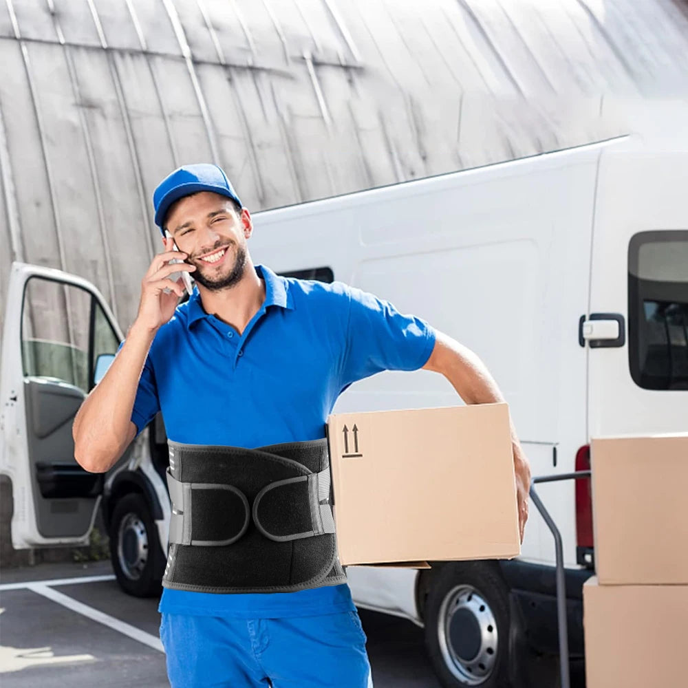 1PCS Back Brace for Lower Back Pain - Backs Support Belt for Women Man,Relieve Waist Pain,Improve Posture with Comfort Back Pain