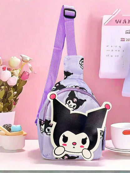 Hot Kuromi Female Japanese Cute Elementary School Student Junior High School Cartoon School Bag Mochila  Cartoon Backpack