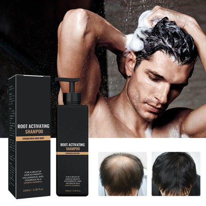 Spartan Root Activator Shampoo,Root Activator Shampoo, Hair Loss Shampoo, Hair Thickening ShampooUnisex Root Activator Shampoo,