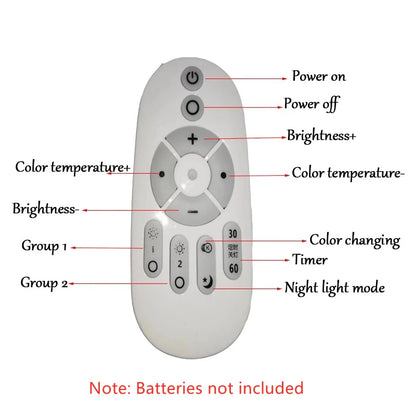 Smart LED Bulb E27 6W 9W 12W RF 2.4G Wireless Remote Control Night Light Timing Turn off Warm Cold Light Dimmable Led Lamp Bulb