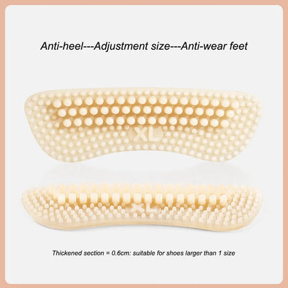 Heel Sticker Heel Protector for Shoes Anti Slip Heel Cushions Non-Slip Heel Inserts Silicone Shoe Backs Foot Care for Women Men