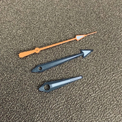 Blue Luminous Watch Hands Coloured Seconds Hand Set Retrofit Watch Accessories Three Hands for NH35/NH36/4R/7S Movement