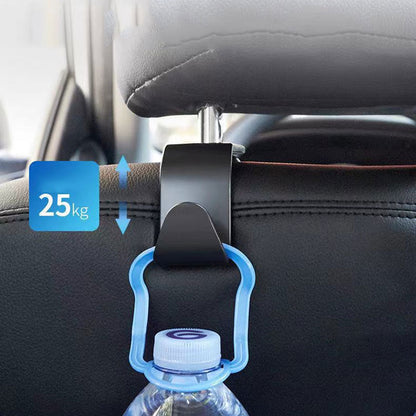 1pc Headrest Mount Storage Car Seat Back Hooks Hangers Universal Hooks