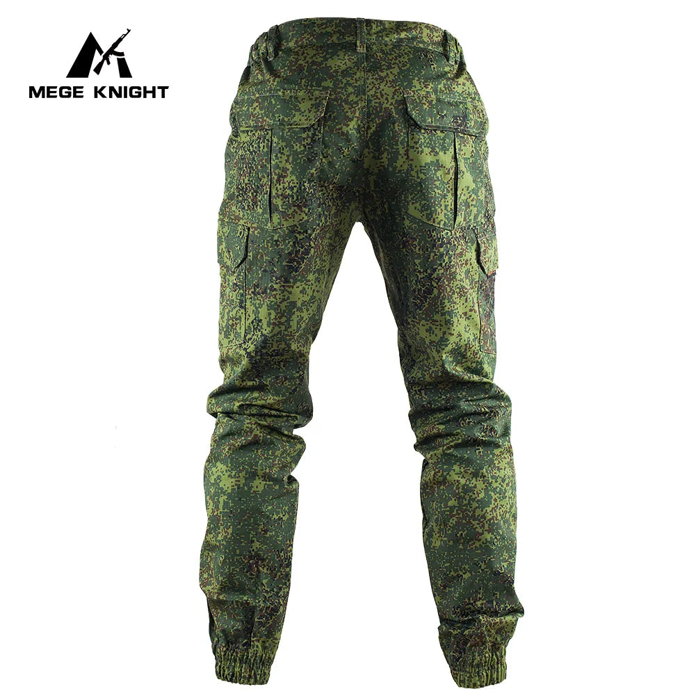 Mege Tactical Cargo Pants Joggers Outdoor Ripstop Working Hiking Hunting Trousers Men's Streetwear