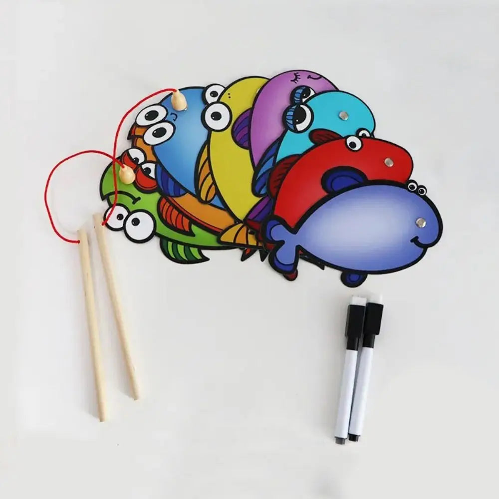 DIY Educational Learning Game Dry Erasable Cards for Kindergarten Montessori Toys Early Childhood Teaching Aids