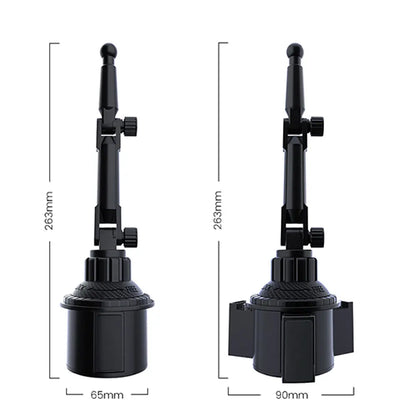 Magnetic Cup Holder Phone Mount Flexible Gooseneck Arm Car Cup Phone Holder Strong Magnets Mount for All Cellphones