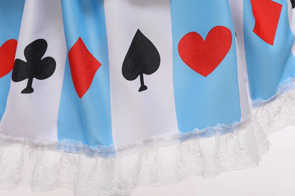 Girl Alice Costume Halloween Maid Lolita Dress Kids Cosplay Servant Family Party Fancy Clothing New Arrival