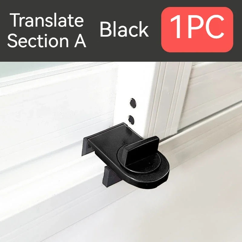 Sliding Sash Stopper Cabinet Locks Straps Doors Security Anti-theft lock Window Sliding Door Baby Kids Child Safety Doors Lock