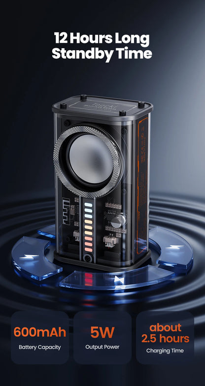 Toocki K07 Portable Bluetooth 5.0 Speaker Stereo Surround Wireless Bluetooth Speakers Dazzling Lighting Audio Player Loudspeaker