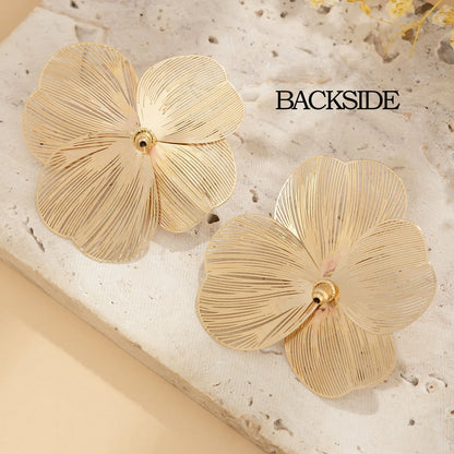 New In Flower Earrings for Women Pearl Dangle Tassel Earings pendientes flor aretes de mujer colgantes 2024 tendencia Gold Color