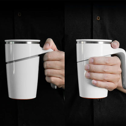 470 ML Mug Fiu Elegant Do Not Roll Ceramics Mug Pouring Cup Magic Sucker Splash Proof Nonslip Abs Double Safe 304 Stainless Mug