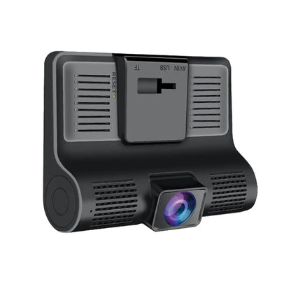 Car DVR 3 Cameras 4.0 Inches Dash Cam Car Video Recorder Auto Registrator Dvrs Dash Cam with 3 Ways Cameras