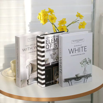 Simulation Book Living Room Accessories Fashion Home Decoration Props Bookshelf Decoration Coffee Table Decoration Books