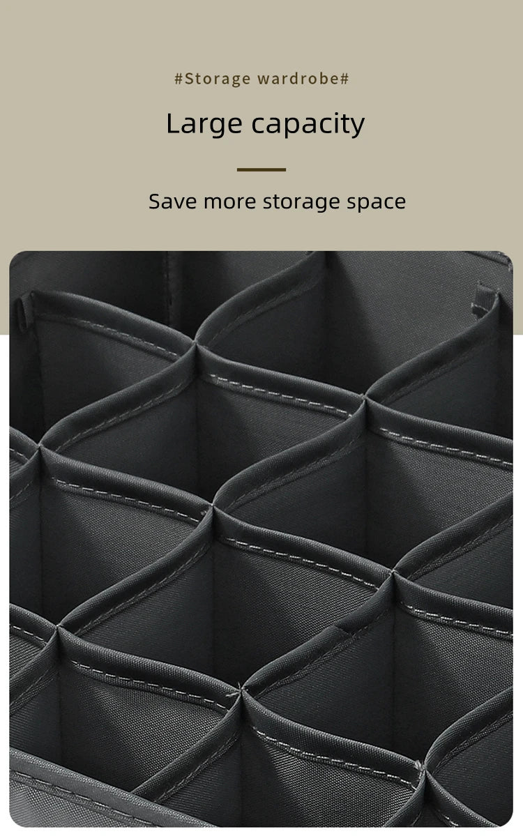 Organizer For Underwear Socks Bra Pants Scarf Tie Storage Box Jeans Clothing Organization Dividers For Drawers Clothes Organizer