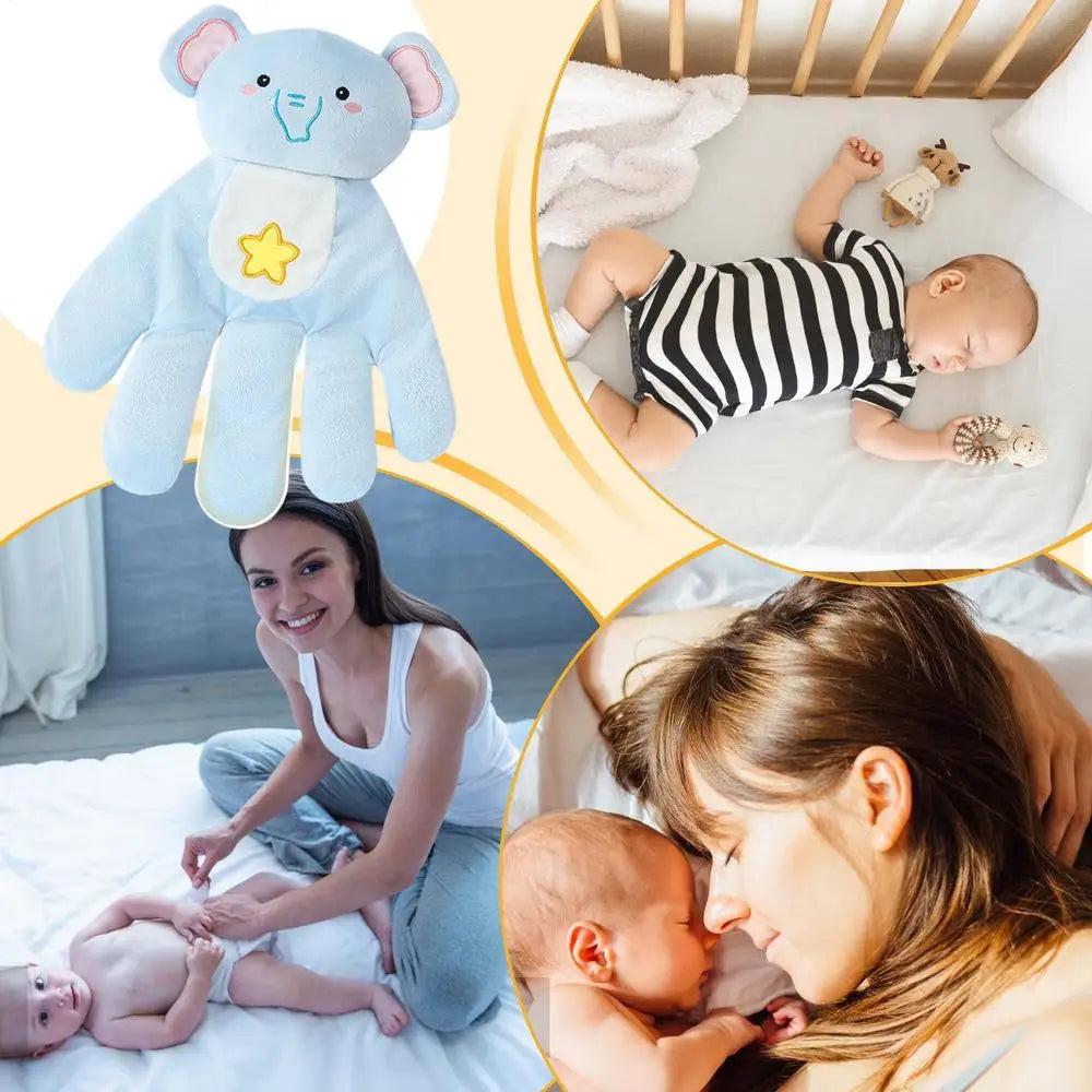 Baby Soothing Palm Cartoon Animal Remote Control Electric Sleeping Patting Palm Baby Soothing Cushion For Baby Sleep Aid Palm