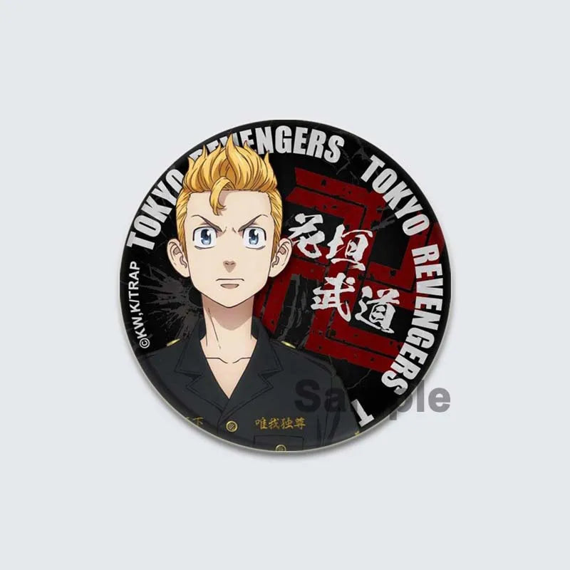 Fashion Accessories Anime Tokyo Revengers Brooches Backpack Clothes Accessories Decor Lapel Pin Badge for Fan's Collection Gifts