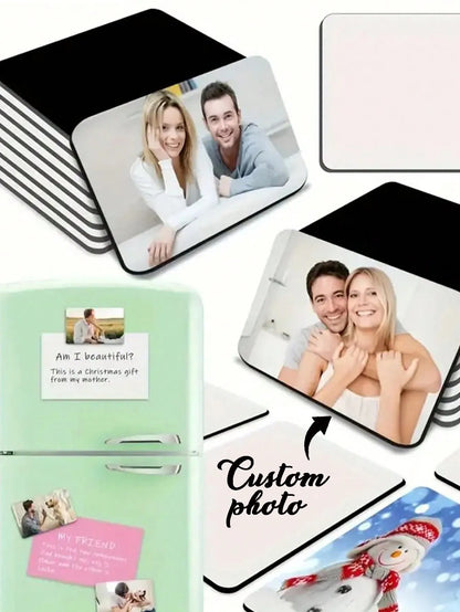 1/3pc Custom Photo Fridge Magnet, Customisable Magnetic Picture Fridge Magnet, Perfect for Refrigerator, Whiteboard & Locker |