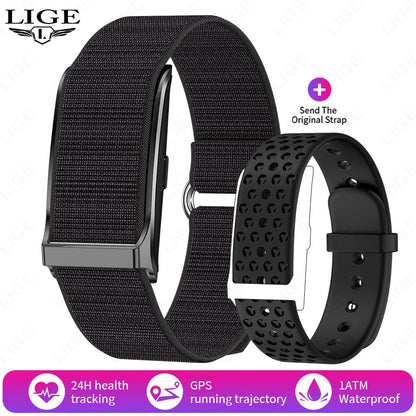 Smart Wristband Wearable Fitness Multi-Sport All-Day Automatic Continuous Monitoring Health Data Improve Sleep Stress Wellness