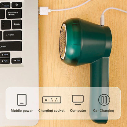 Electric Lint Remover For Clothes Fuzz Pellet Sweater Fabric Hair Ball Trimmer Portable USB Rechargeable Detachable Cleaning