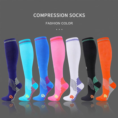 1 Pair Sports Stockings Compression Golf Sports Socks Medical Nursing Stockings Prevent Varicose Veins Socks Fit for Rugby Socks