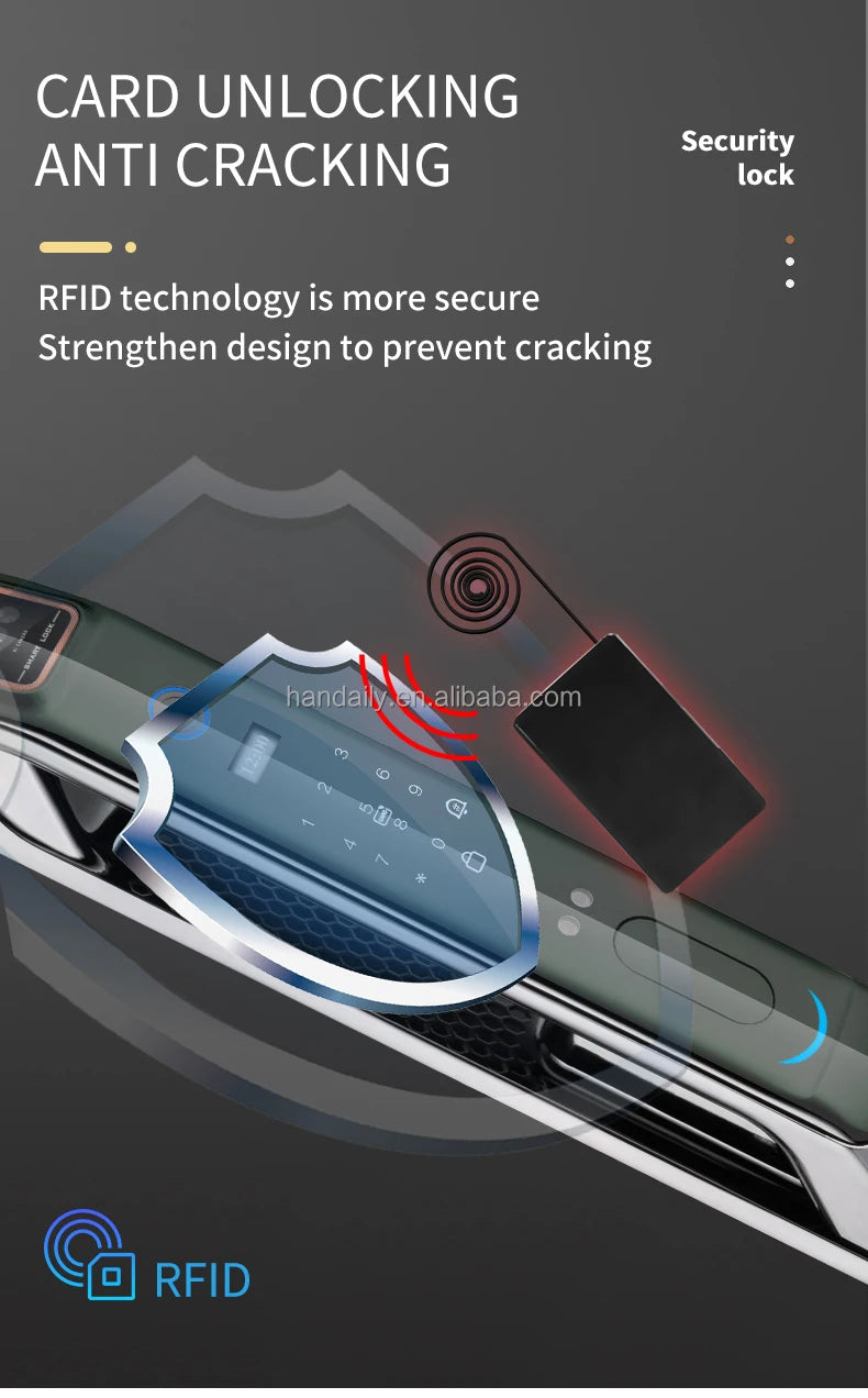 Usmart Go Smart Door Lock  Fingerprint Intelligent Digital Support Real Time Video Intercom Function Smart Door Lock