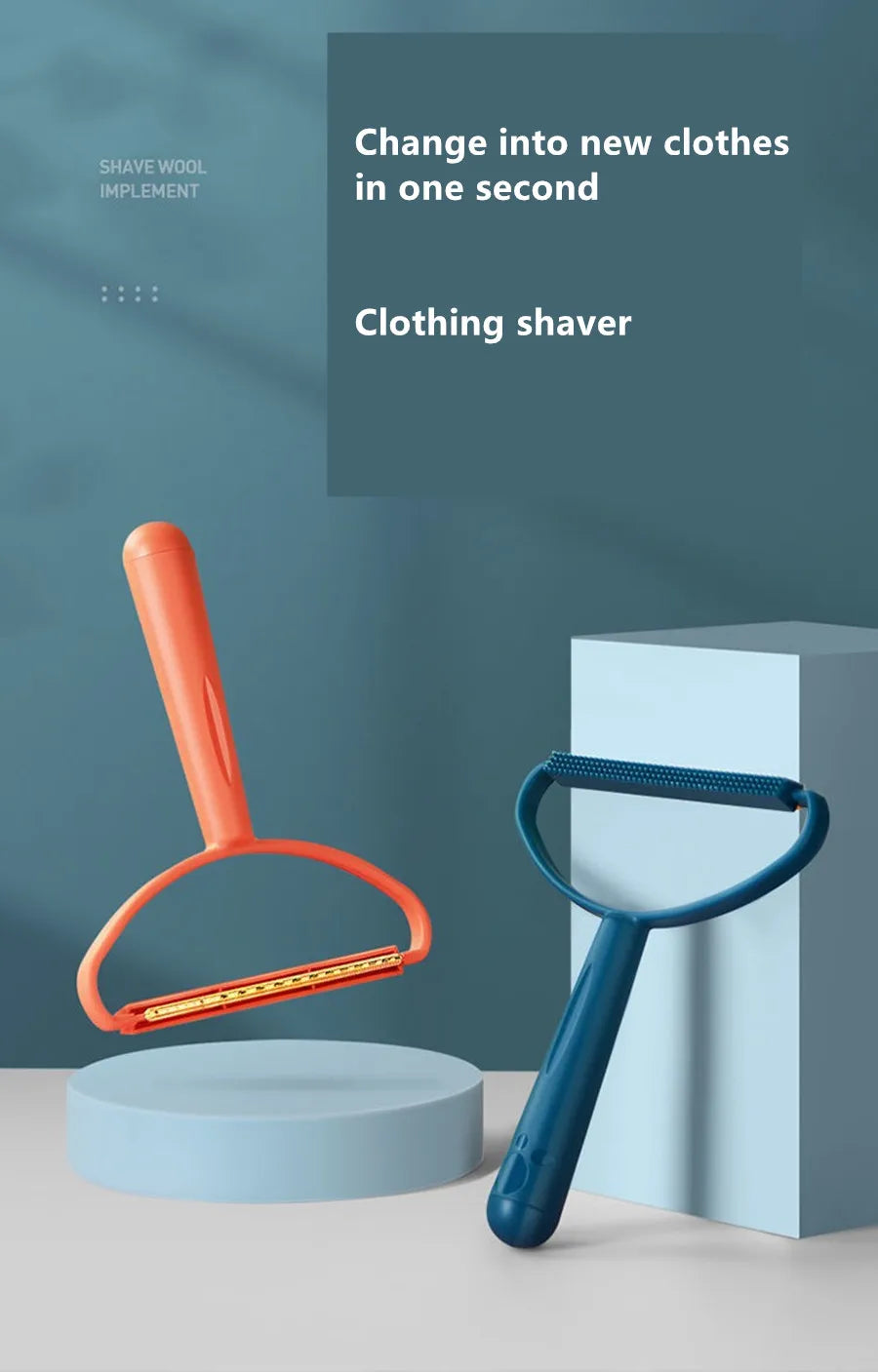 Portable Lint Remover For Clothing Fuzz Fabric Shaver Carpet Coat Sweater Fluff Fabric Shaver Brush Clean Tool Fur Remover