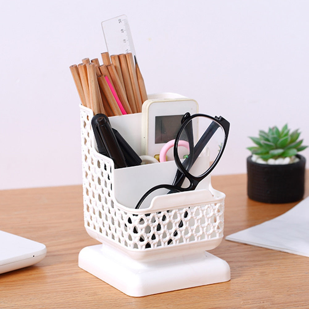 Organizer Storage Desk Storage Wallet Home Office Stand for Pens Key Box Organizer for Documents Stationery Pencil Cases