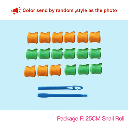 Heatless Hair Curler No Heat Silk Ribbon Hair Rollers Curls Headband Sleeping Soft Lazy Hair Curlers Foam Rod Curling Hair Tools