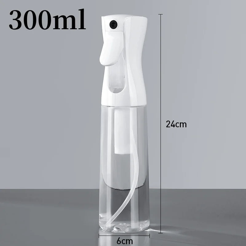 200-500ml Mist Spray Bottle High-pressure Portable Sprayer Water Bottles Refillable Dispenser For Hair Styling Plants Cleaning