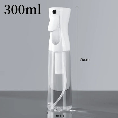 200-500ml Mist Spray Bottle High-pressure Portable Sprayer Water Bottles Refillable Dispenser For Hair Styling Plants Cleaning